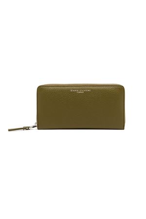 Green grained leather wallet GIANNI CHIARINI | 5042GRNVERDE